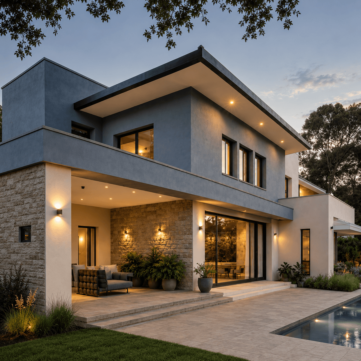 Modern residential architecture in Chennai